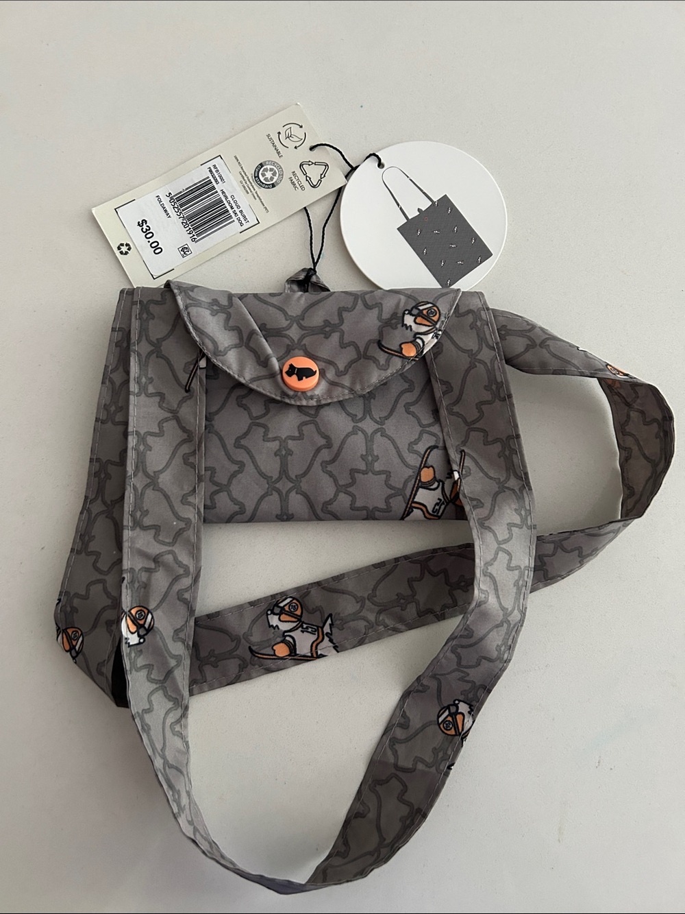 Radley London Gray Dog Patterned Bag